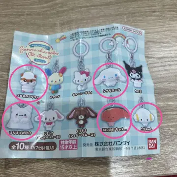 산리오 캐릭터즈 캡슐 토이 메지루시 액세서리