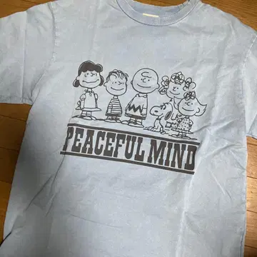 빈티지 피넛 T셔츠 찰리 브라운 루시 슈나이더