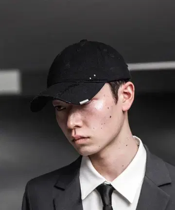 jentlouis Silver Accent Denim Cap 새상품