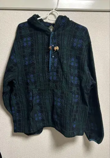 L.L.bean 플리스 후드 부착 풀오버