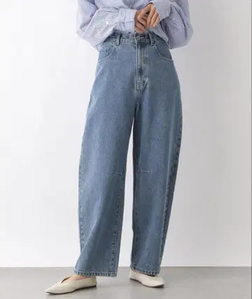 커브 데님 팬츠 2 LEPSIM