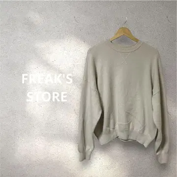 [ FREAK'S STORE ] 22AW 맨투맨 니트 풀오버