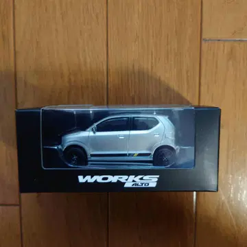 은색 1/43 HA36S 스즈키 알토 웍스 풀백 미니카 1대