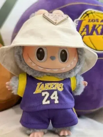 LABUBU Lakers 농구 유니폼 세트 옷 갈아입기 의류