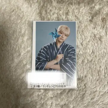 초특급 알로하 키라리 스크래치 미니 브로마이드