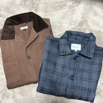 가을 옷 네이비 자켓 & 브라운 자켓