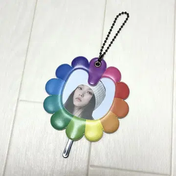 해린 부채 키링