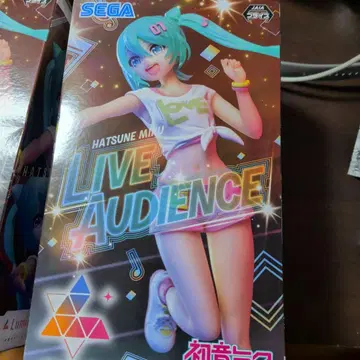 SEGA 하츠네 미쿠 LIVE AUDIENCE 피규어
