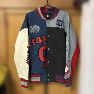 선착순 새상품급 G-Star raw 멀티 컬러 맨투맨 바시티 자켓 xs