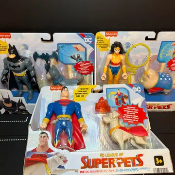 DC 힘내라! 슈퍼 반려동물 배트맨 슈퍼맨 원더우먼 1