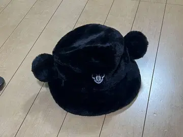 디즈니 팬 캡 버킷 햇 미키 블랙 컬러