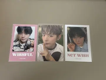 NCT WISH 유우시 트레이딩 카드 씰