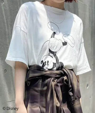 Disney 미키마우스 오버 사이즈 T셔츠