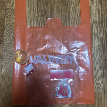 VAUNDY DAY2 스티커 세트 캡슐 토이 쇼핑백
