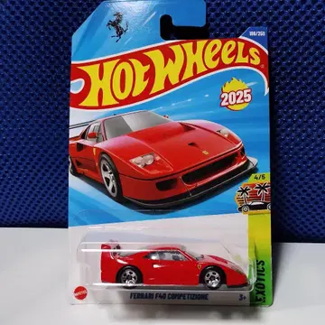 페라리 F40 빨간색 핫휠 2대 세트