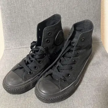 Converse 블랙 하이컷 스니커즈