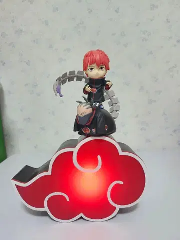 NARUTO 전갈 중국산 피규어 & 아카츠키 룸 라이트 2세트