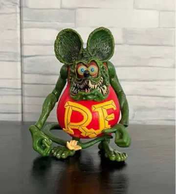 랫핑크 Rat Fink 피규어 12cm 에드 로스