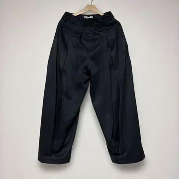 sage nation 박스 플리츠 팬츠