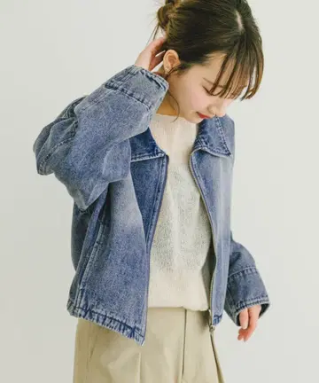 데님 블루 자켓 집업 어반 리서치 택 포함 새상품