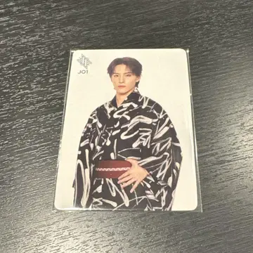 JO1 카와니시 타쿠미 CD 트레이딩 카드