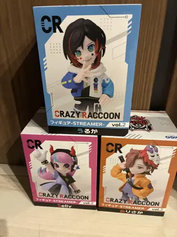 CRAZYRACCOON 피규어 Selly 아리사카 우루카 gigo 한정판