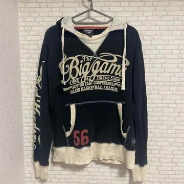 그런지 y2k 시크 스타일 후드티 영문 헤이세이 갸루