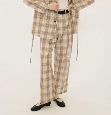CLANE SHEER STRAIGHT PANTS 사이즈 2