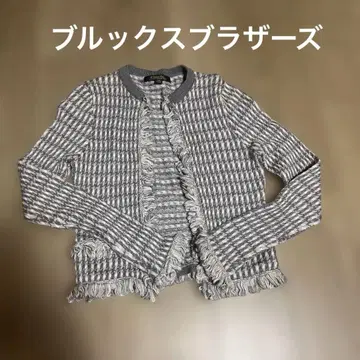 Brooks Brothers 프린지 가디건 XS