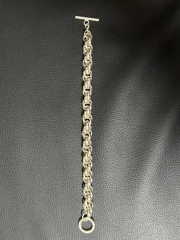 실버 925 체인 팔찌