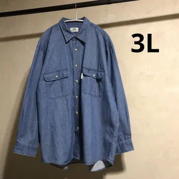 90s 레어 3L PRO-KEDS 프로케즈 데님 셔츠 오버 사이즈
