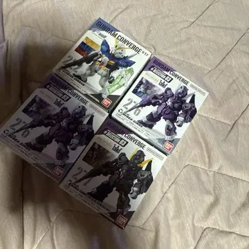 GUNDAM CONVERGE 4체 세트 클러스터 건담, 벨가 기로스