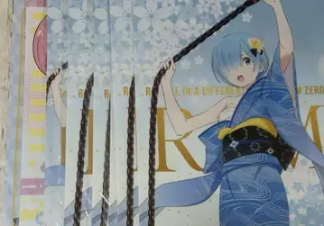 라무 렘 클리어 파일 7점 세트