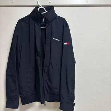 TOMMY HILFIGER 블랙 블루종 L