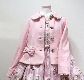 엔젤릭 프리티 Angelic Pretty 핑크 코트 하트