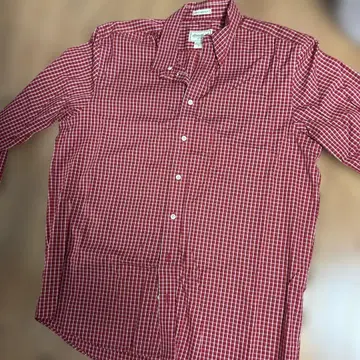 Eddie Bauer 체크 무늬 긴팔 셔츠 TALL