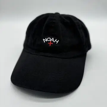 컨디션 최상 NOAH 노아 2024 로고 캡 모자 블랙