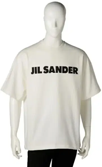 새상품 JIL SANDER 로고 T셔츠 M