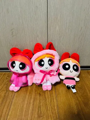 파워퍼프걸 블로섬 봉제 인형 세트