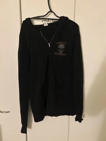 HARLEY-DAVIDSON 블랙 후드티
