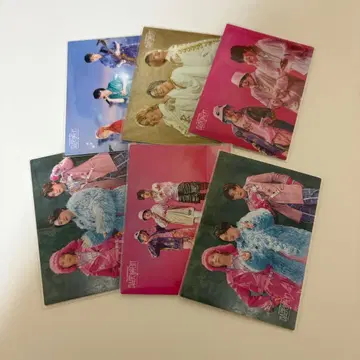 Mrs. GREEN APPLE 집합 포토 카드 6장