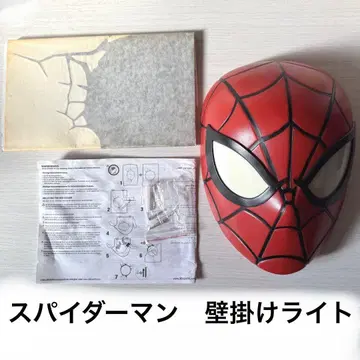 marvel 스파이더맨 페이스 벽걸이 라이트