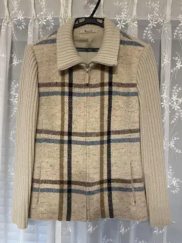 Aquascutum 체크 무늬 자켓