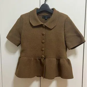 ZARA 자라 니트 페플럼 가디건 S