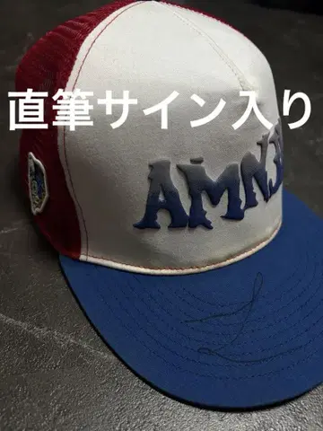 amnjx 야구 모자 히라모토 렌 히라모토 조 친필 사인 포함