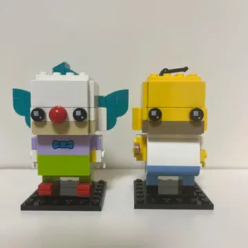 BRICK HEADS 심슨 크러스티 호머 LEGO