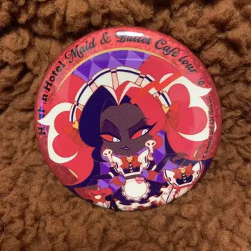 해즈빈 호텔 애니메이트 카페 캔뱃지 벨벳