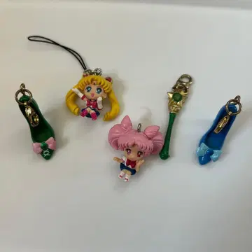 레어 세일러문 키링 5개 세트