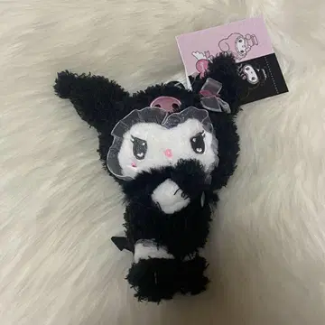 산리오 쿠로미 멜로우 살롱 토끼 봉제 인형 키링 마스코트