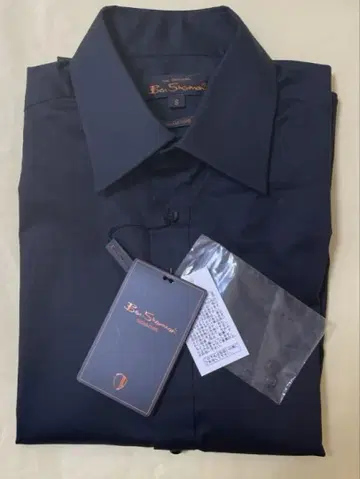 미사용 새상품 Ben Sherman 반팔 셔츠 S 블랙